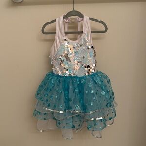 Toddler Girl Dance Costume size CXS 2/3 Curtain Call Costumes